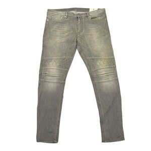 Belstaff Mens Grey Low Waist Slim Leg Grey Jeans